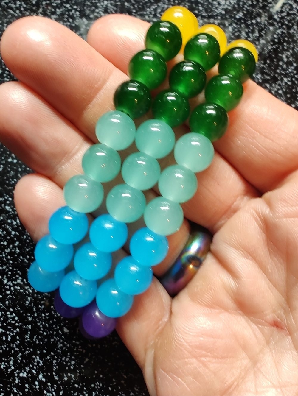 Chakra Stretch Bracelet 🌈 Set 3 Total - Picture 8 of 10